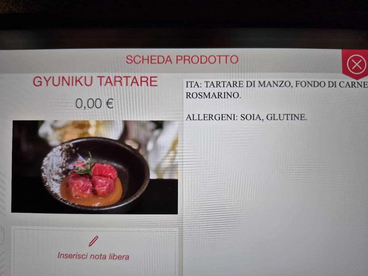 Menu di EOS The Sushi Temple 