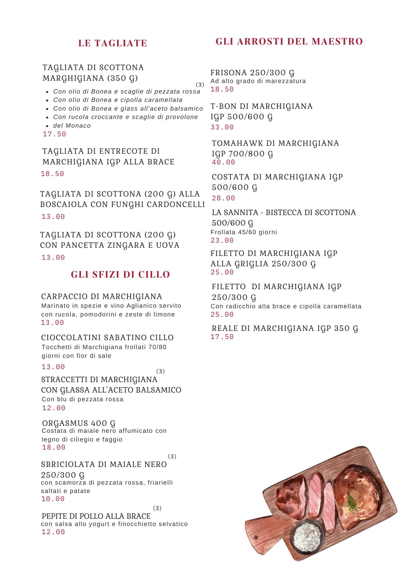 Menu di Eccellenze Campane 