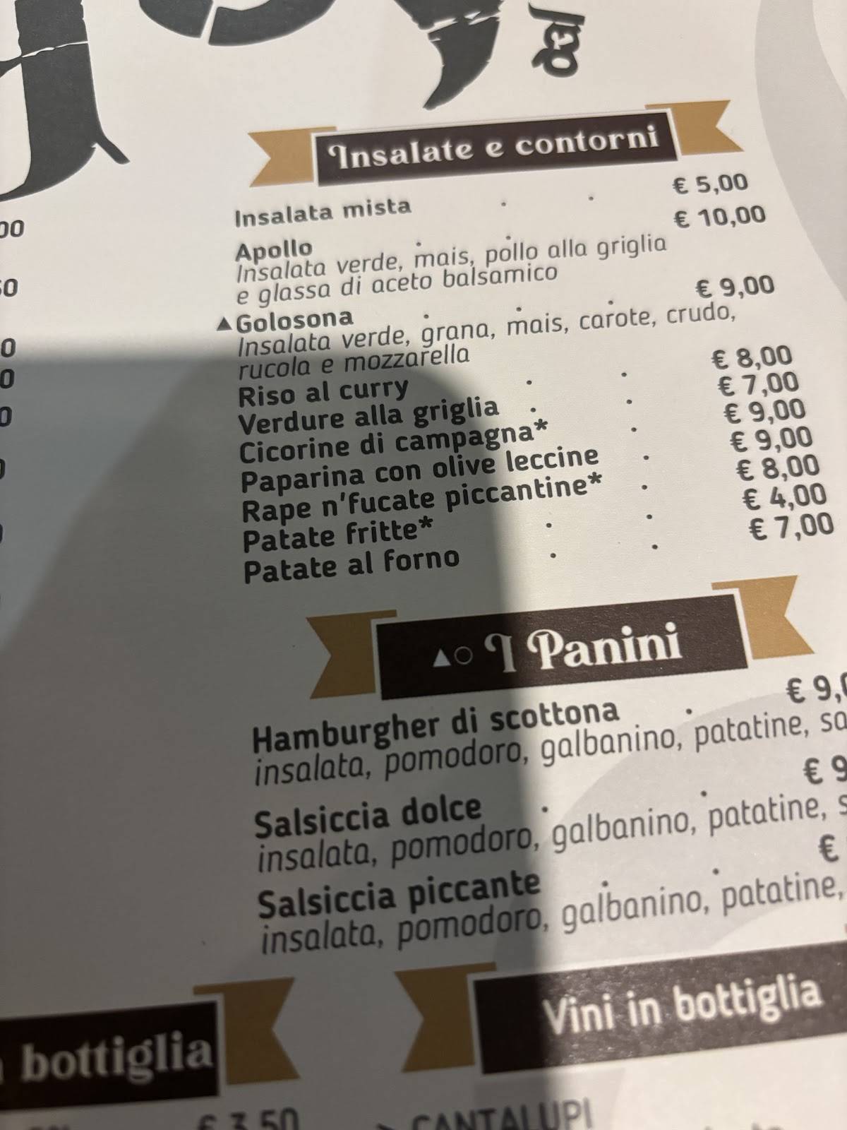 Menu di Enjoy 