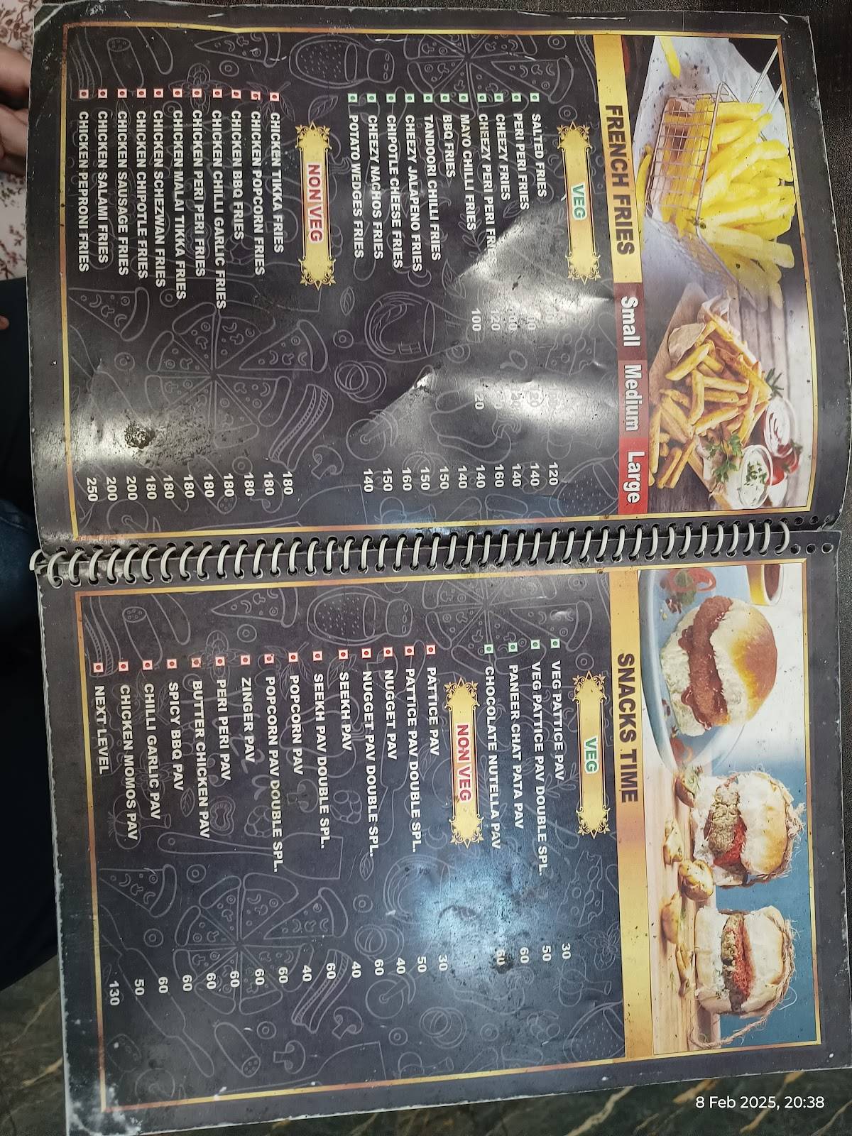 FAMOUS PIZZA (ZUBAIR BHAI) menu