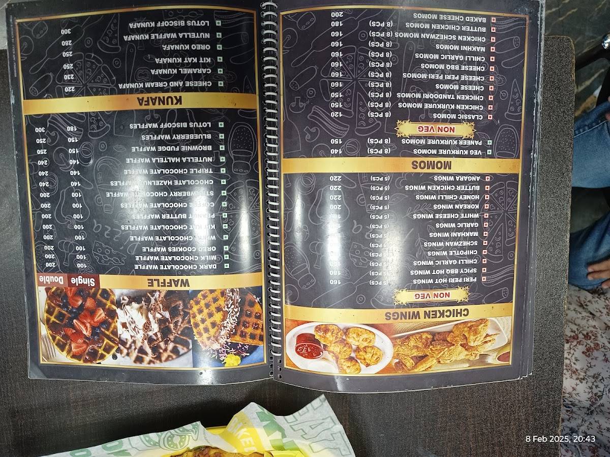 FAMOUS PIZZA (ZUBAIR BHAI) menu