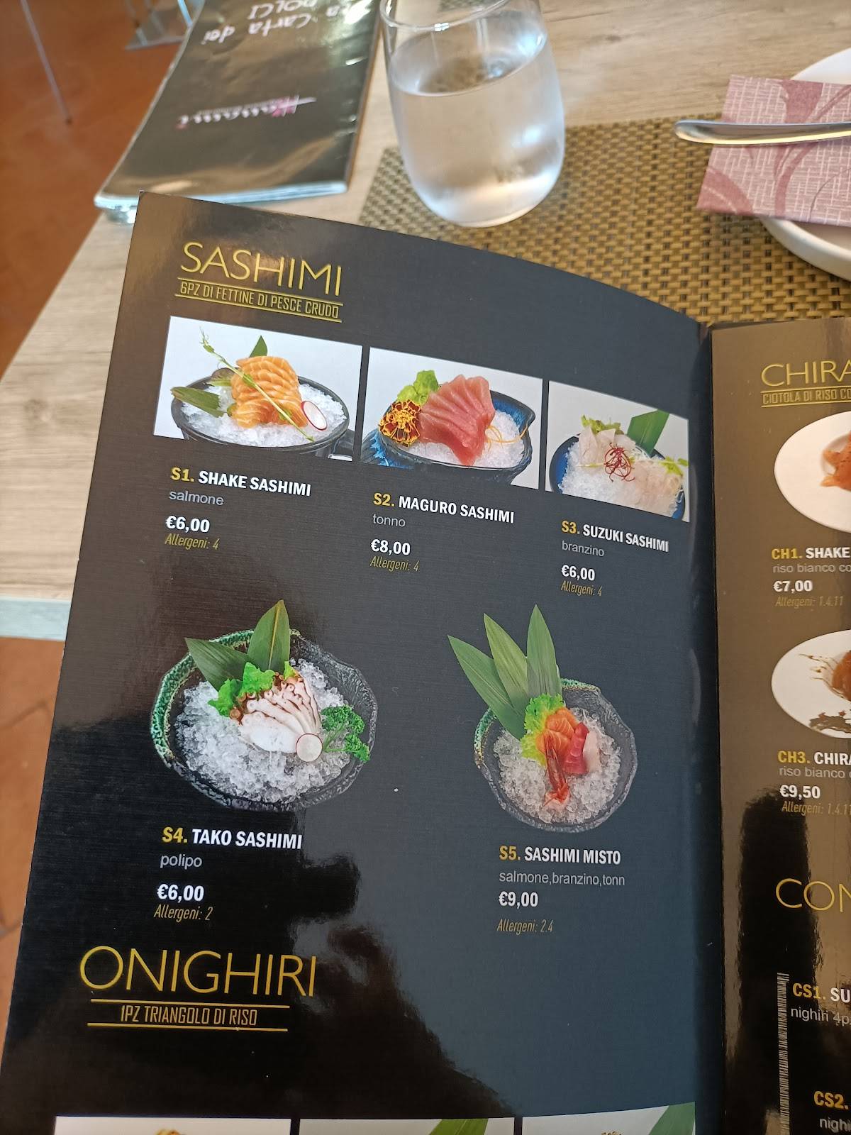 Menu di Hanami 