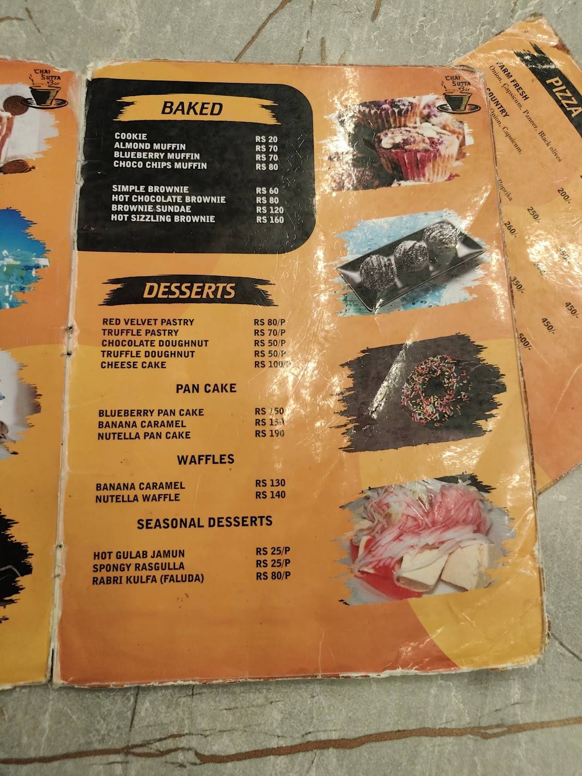 Chai Sutta Bar FARIDKOT menu