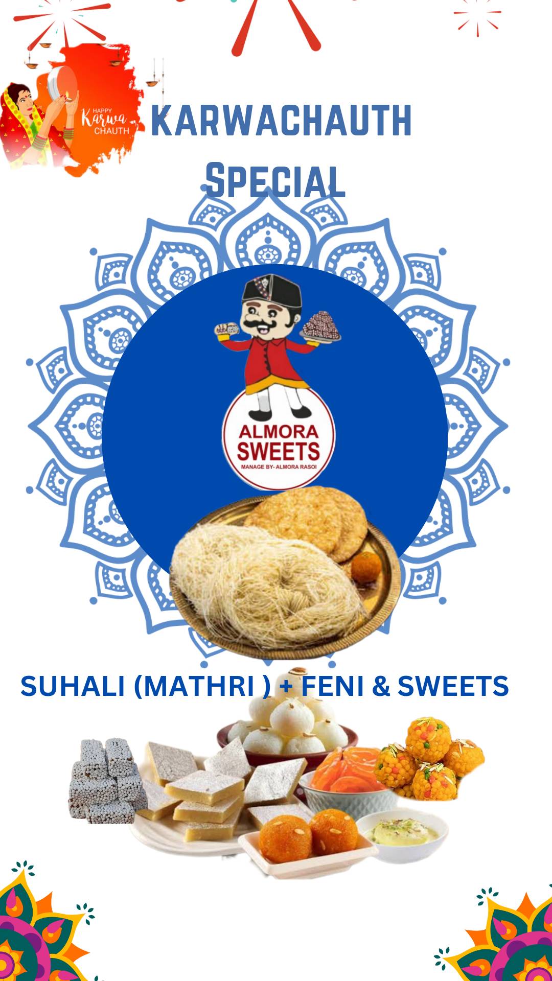 ALMORA RASOI - SWEET SHOP menu