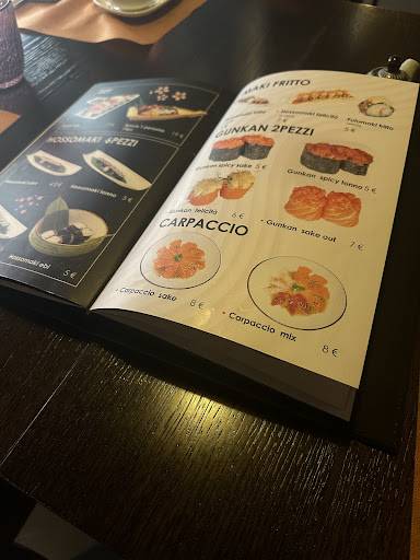 Menu di Ristorante Felicità 
