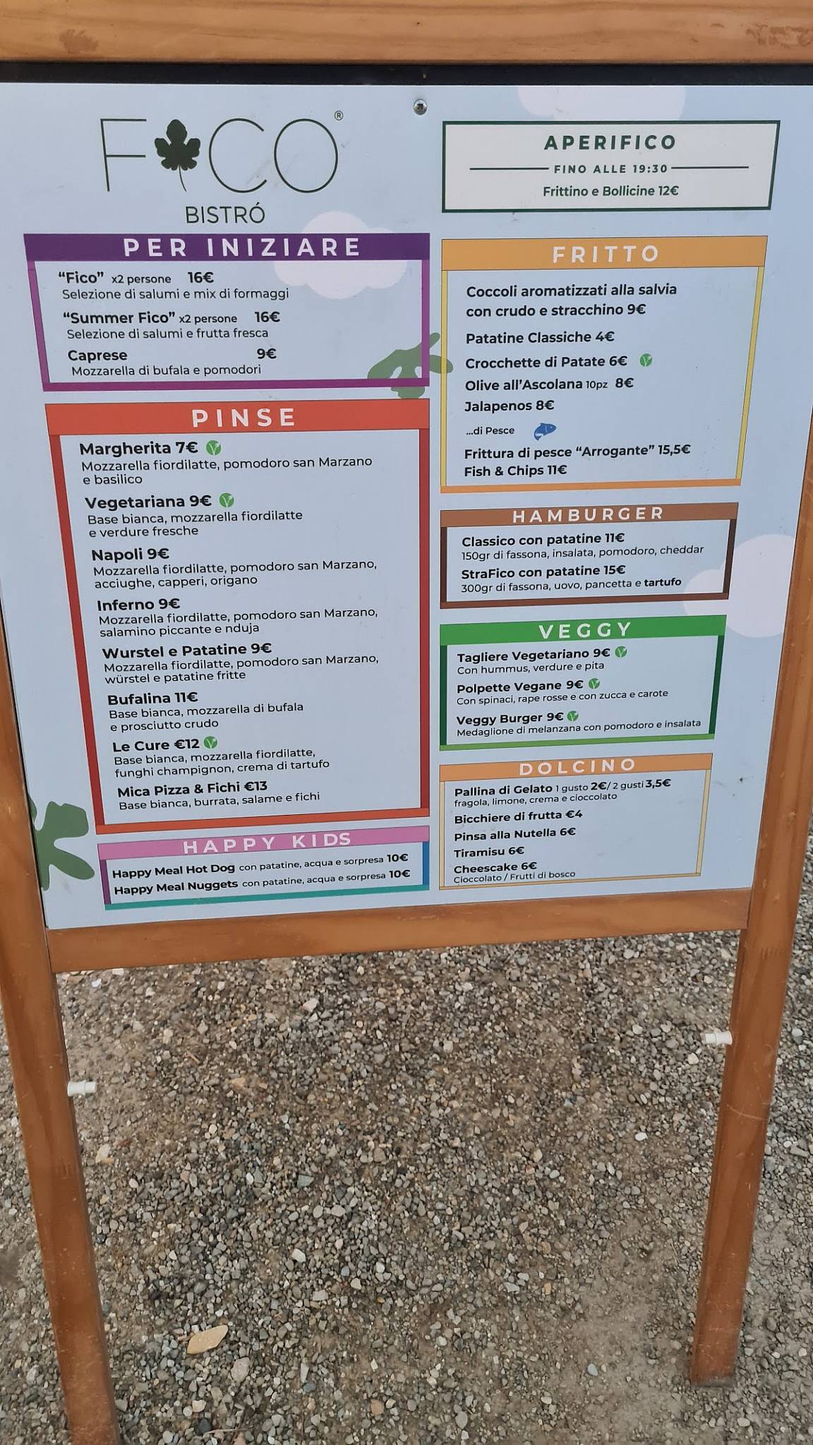 Menu di Fico Bistrò 