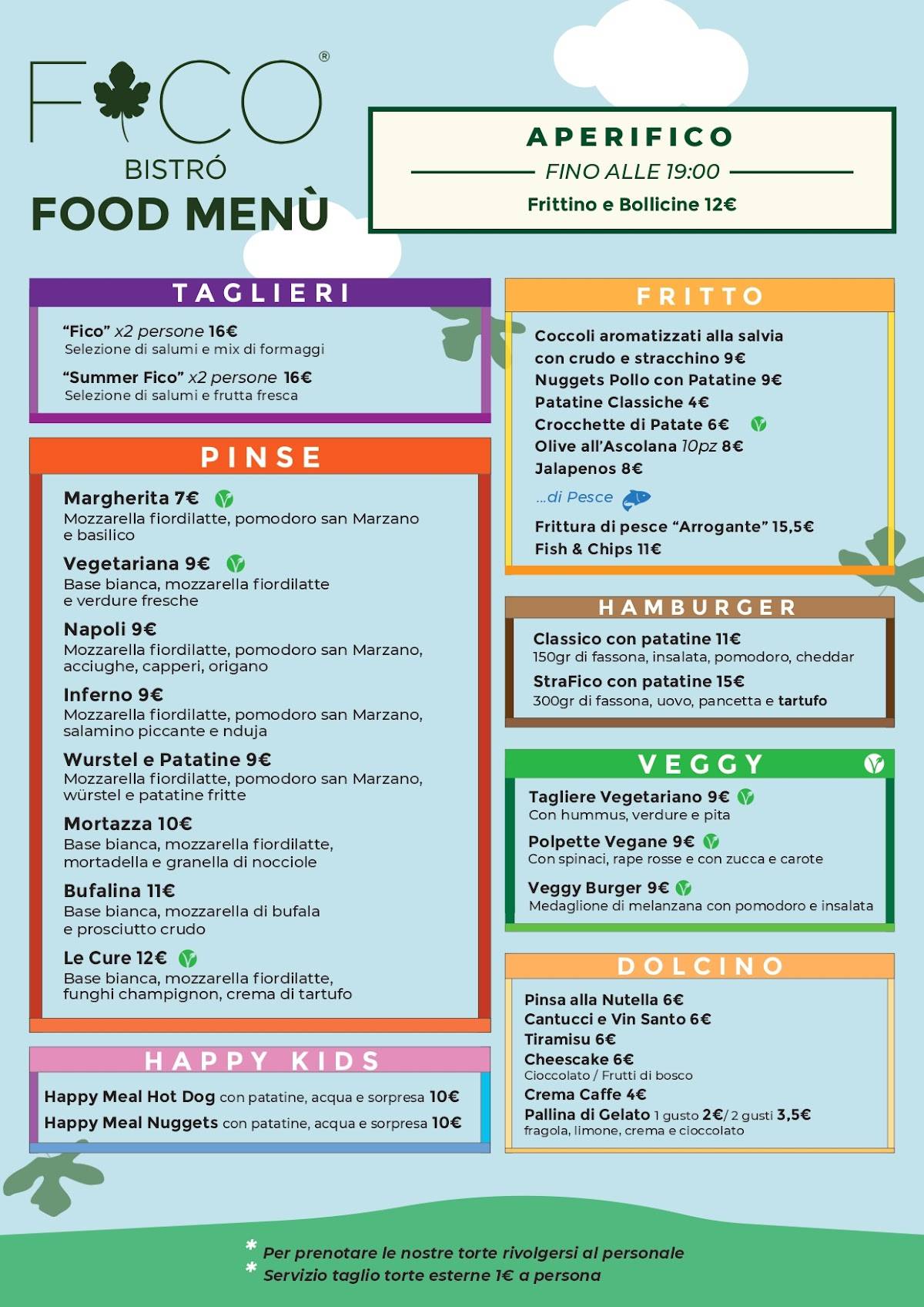 Menu di Fico Bistrò 