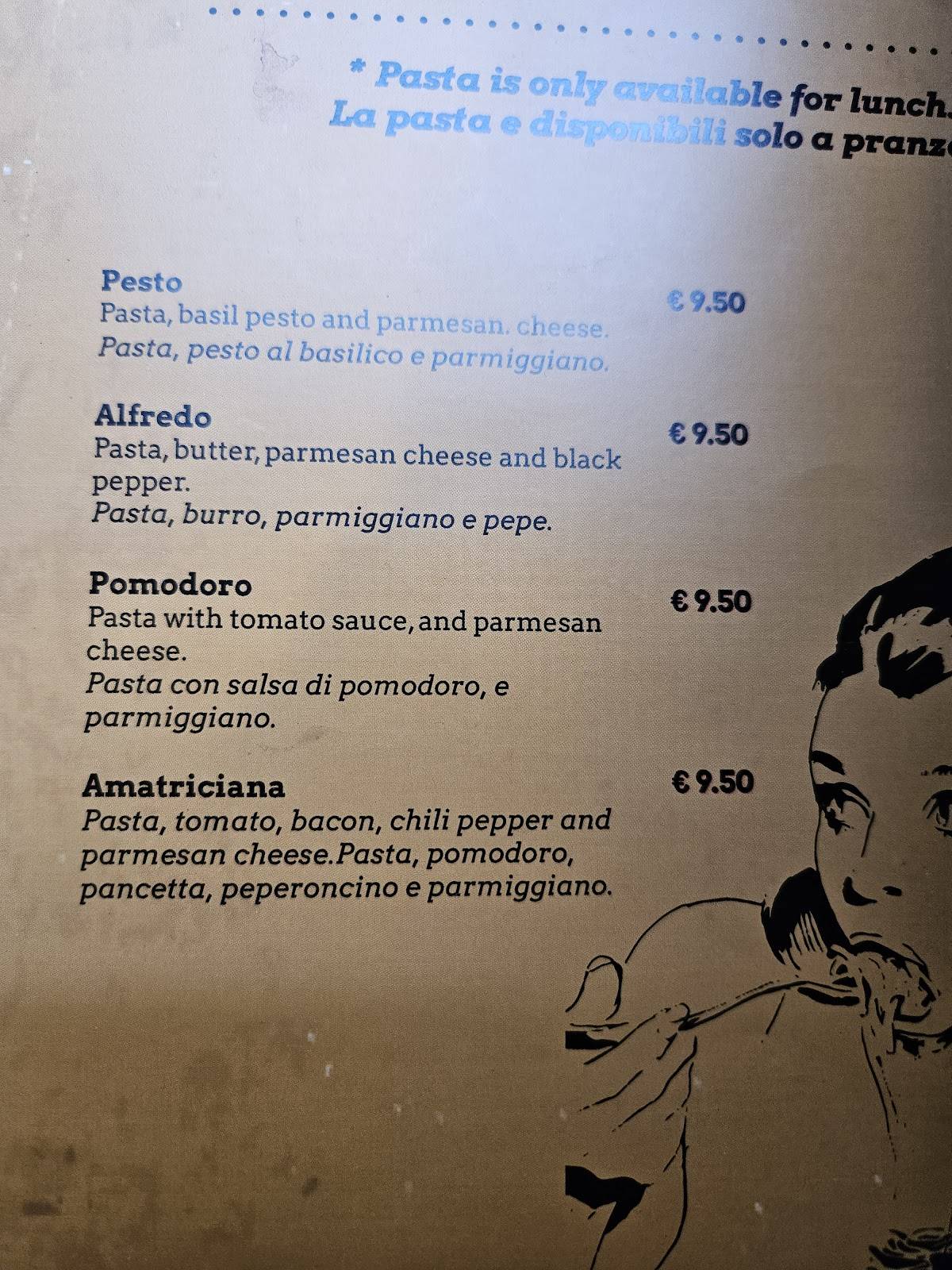 Menu di Ala Grande Caffè (Caffè Rosanò) 
