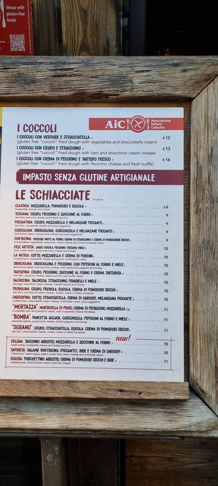 Menu di Sgrano 