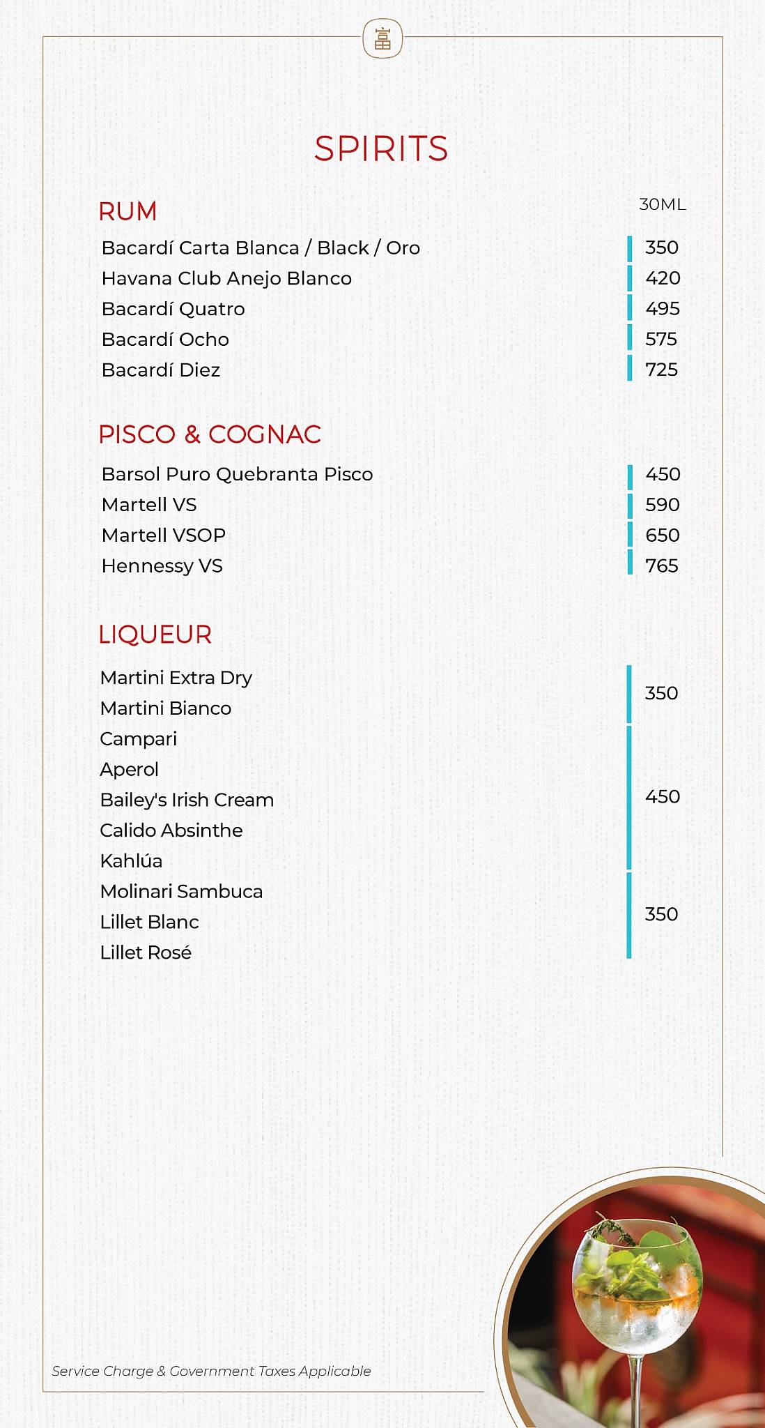 Foo Andheri menu