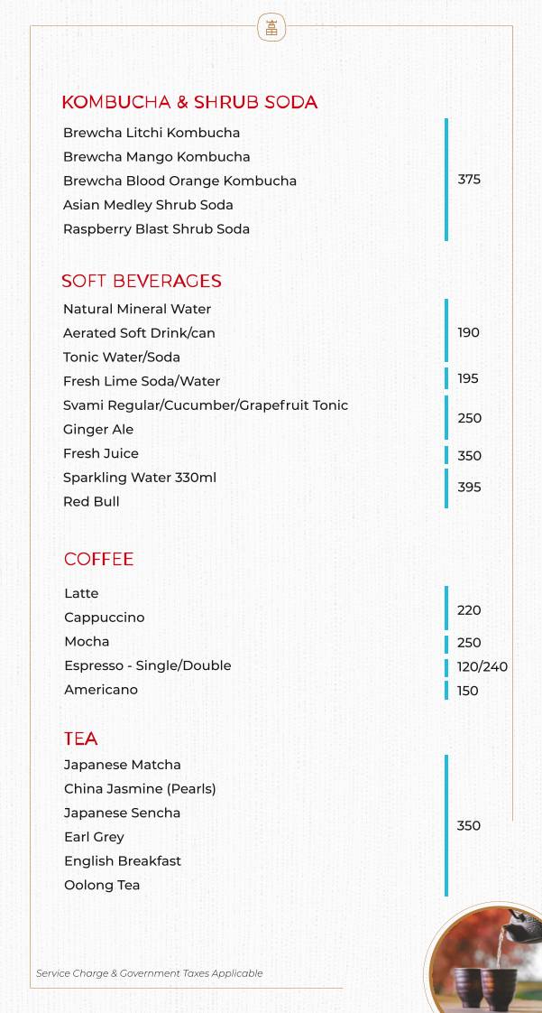Foo NESCO menu
