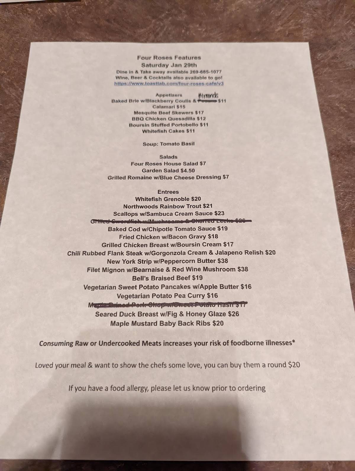 Four Roses Restaurant Plainwell - 9jj4yi9