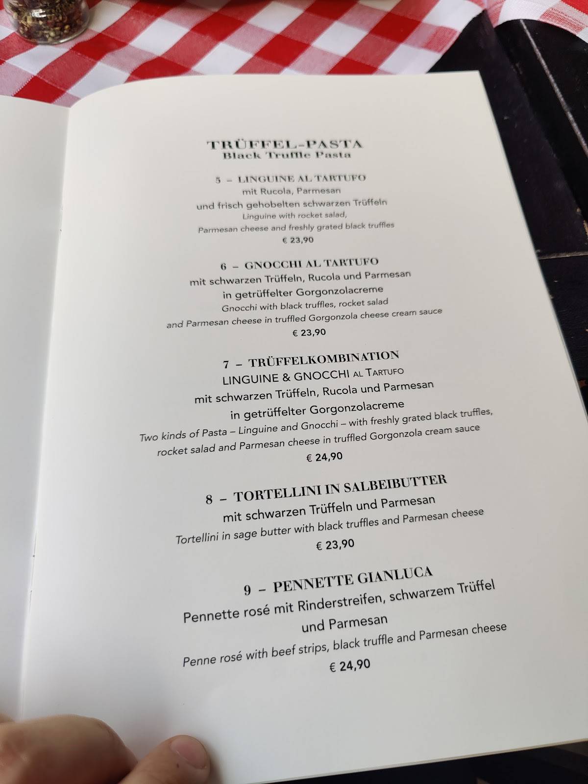 Speisekarte von Pizza & Pasta Scialpi, Frankfurt am Main, Hochstrasse