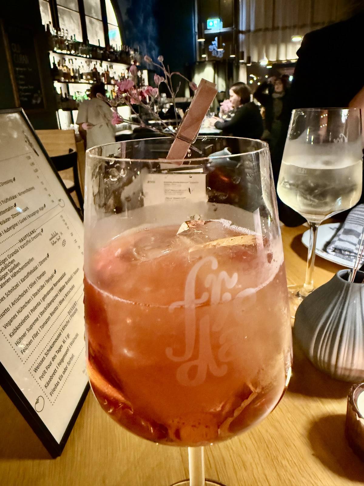 Menu de Frieda