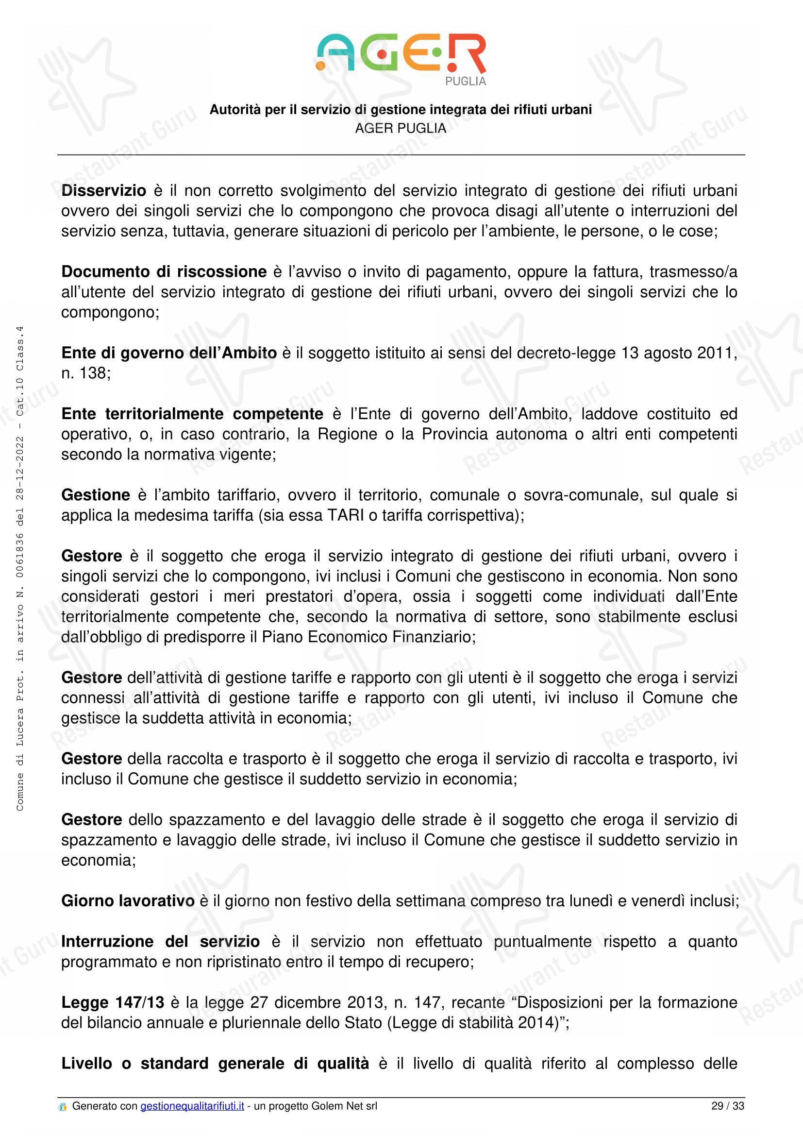 Galaad in Lucera - Детское