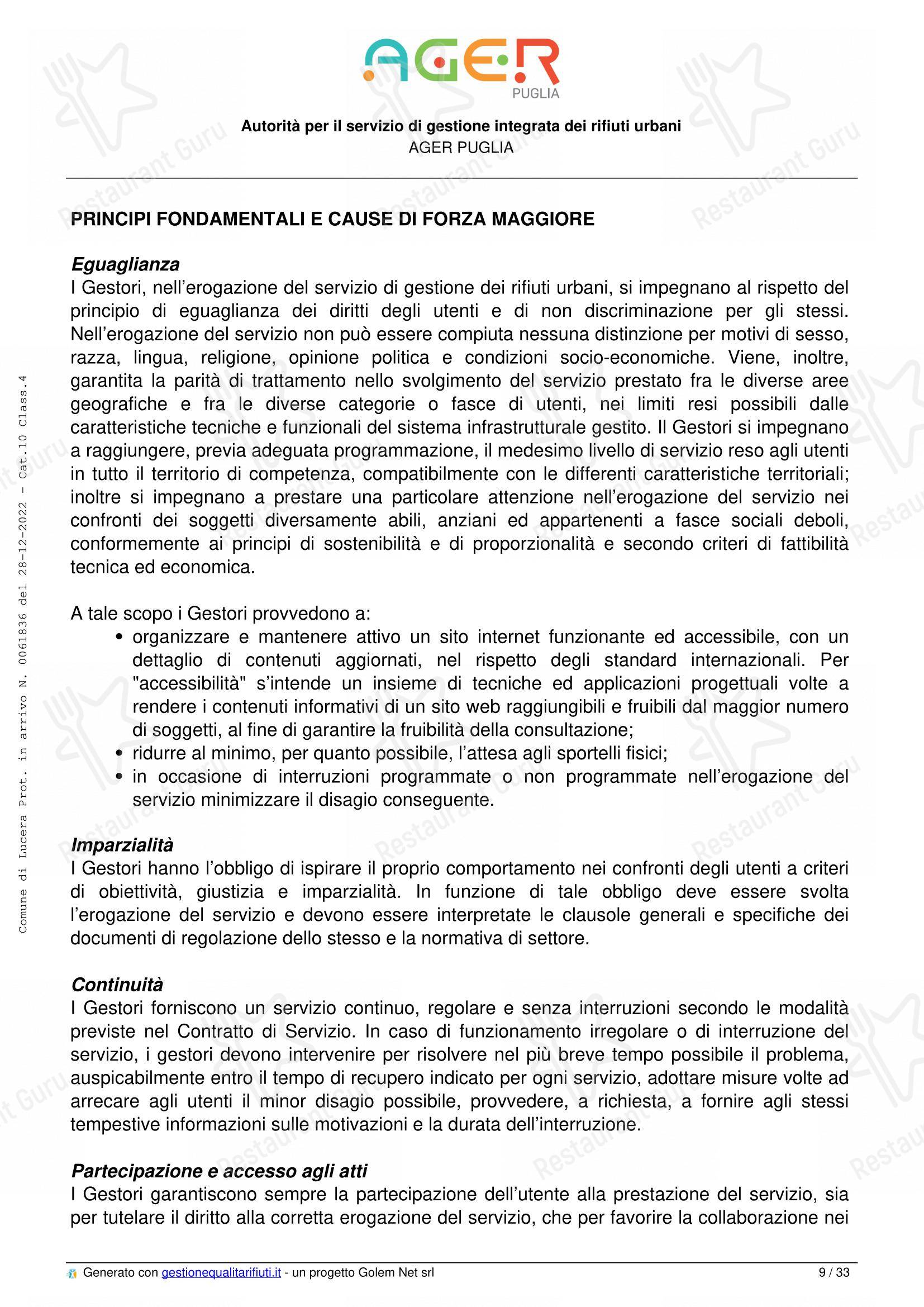Menu di Galaad - Детское