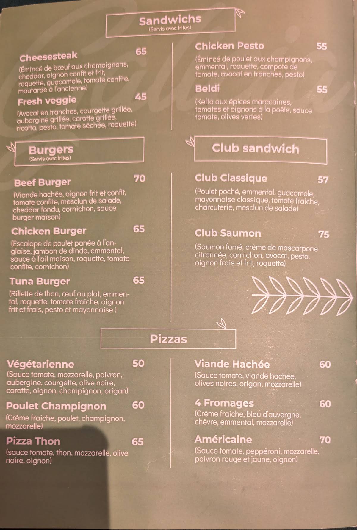 Menu de Galicia