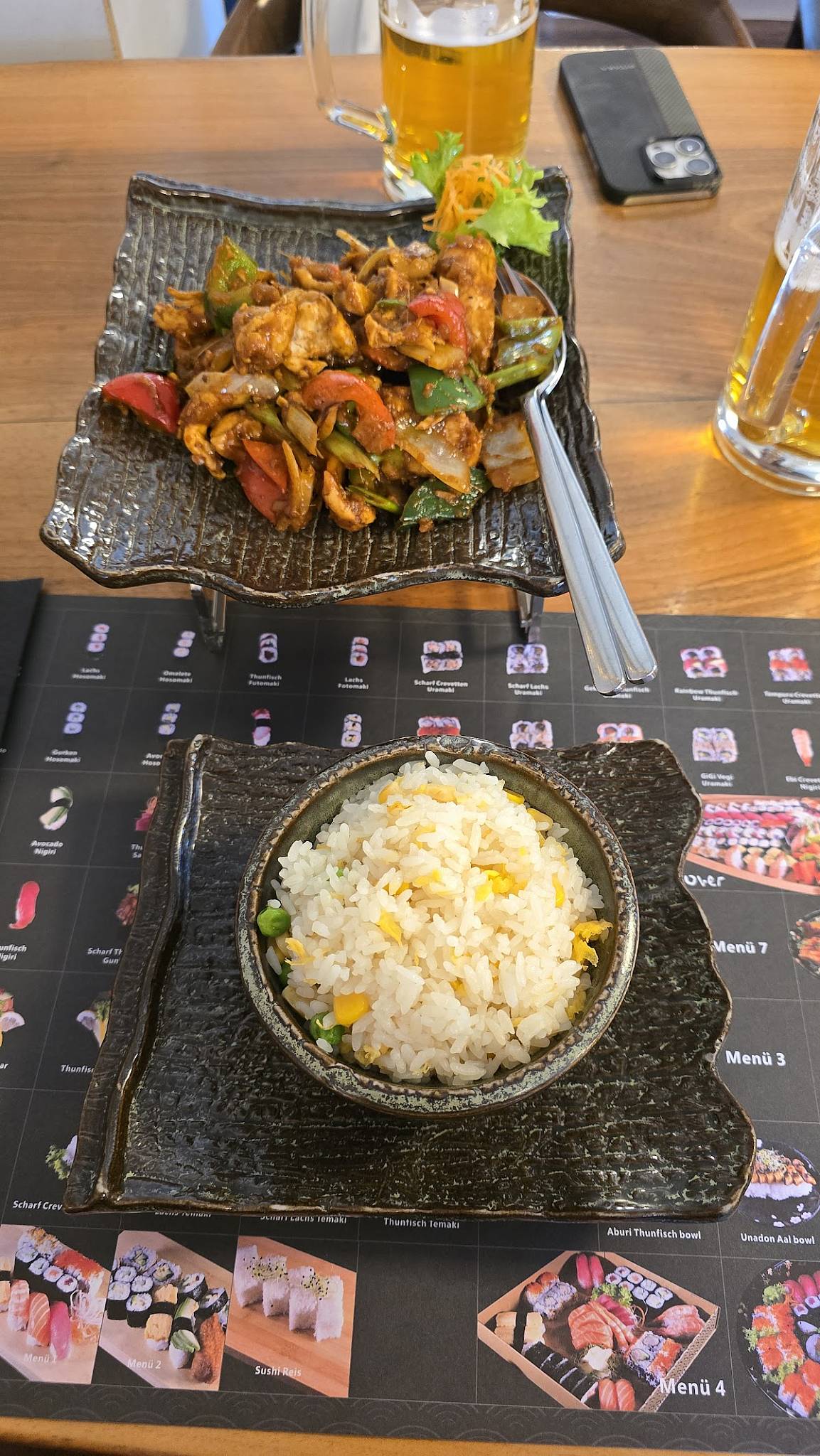 Menu di GiGi Sushi Bar Pfäffikon 