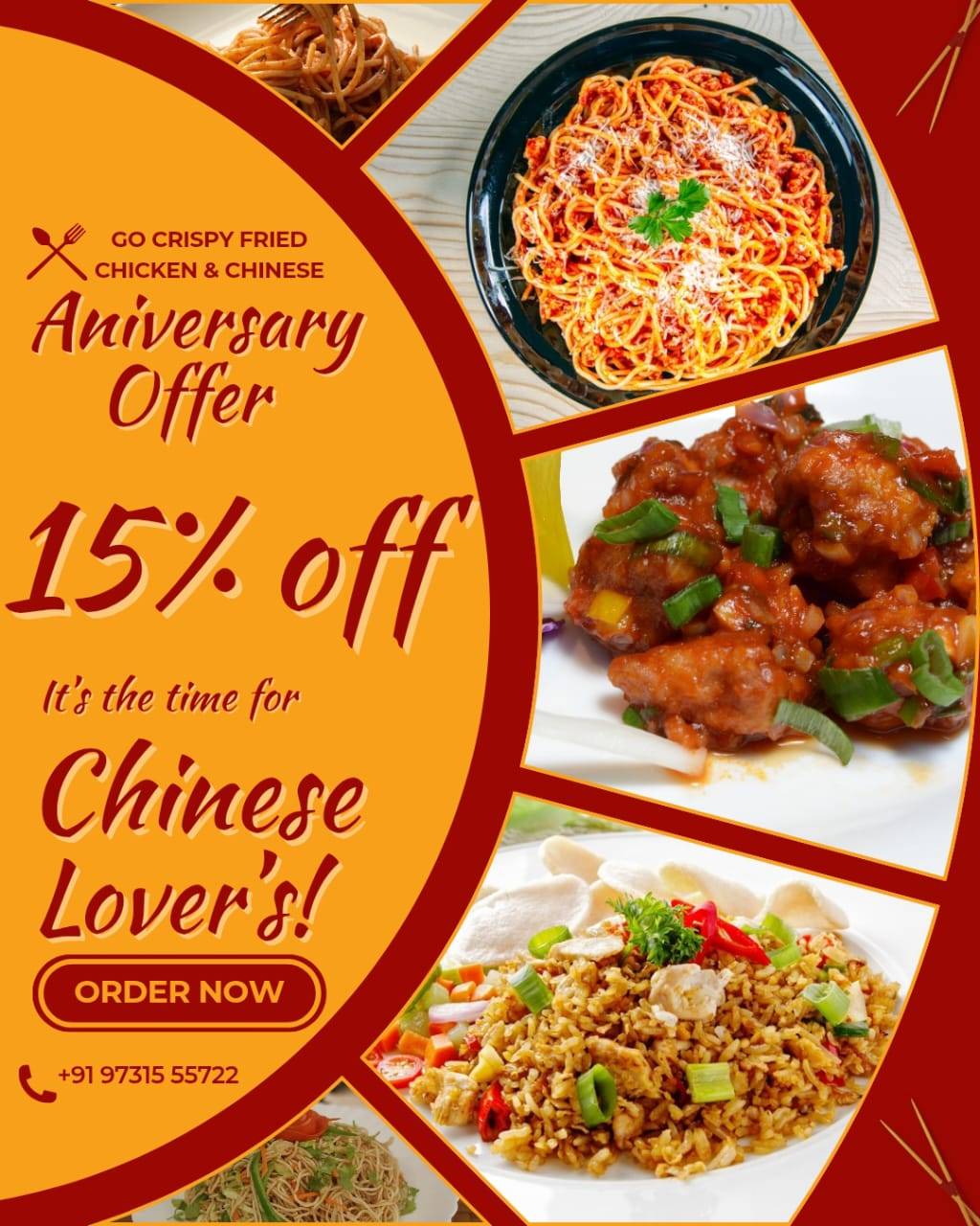 Go Crispy Fried Chicken menu