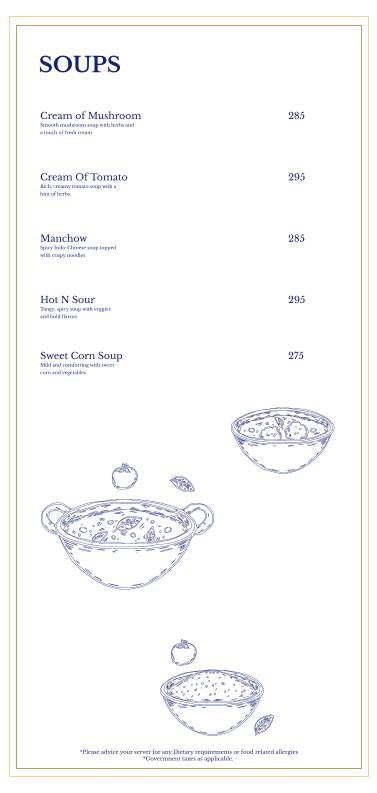 Gree ca Cafe Rooftop menu
