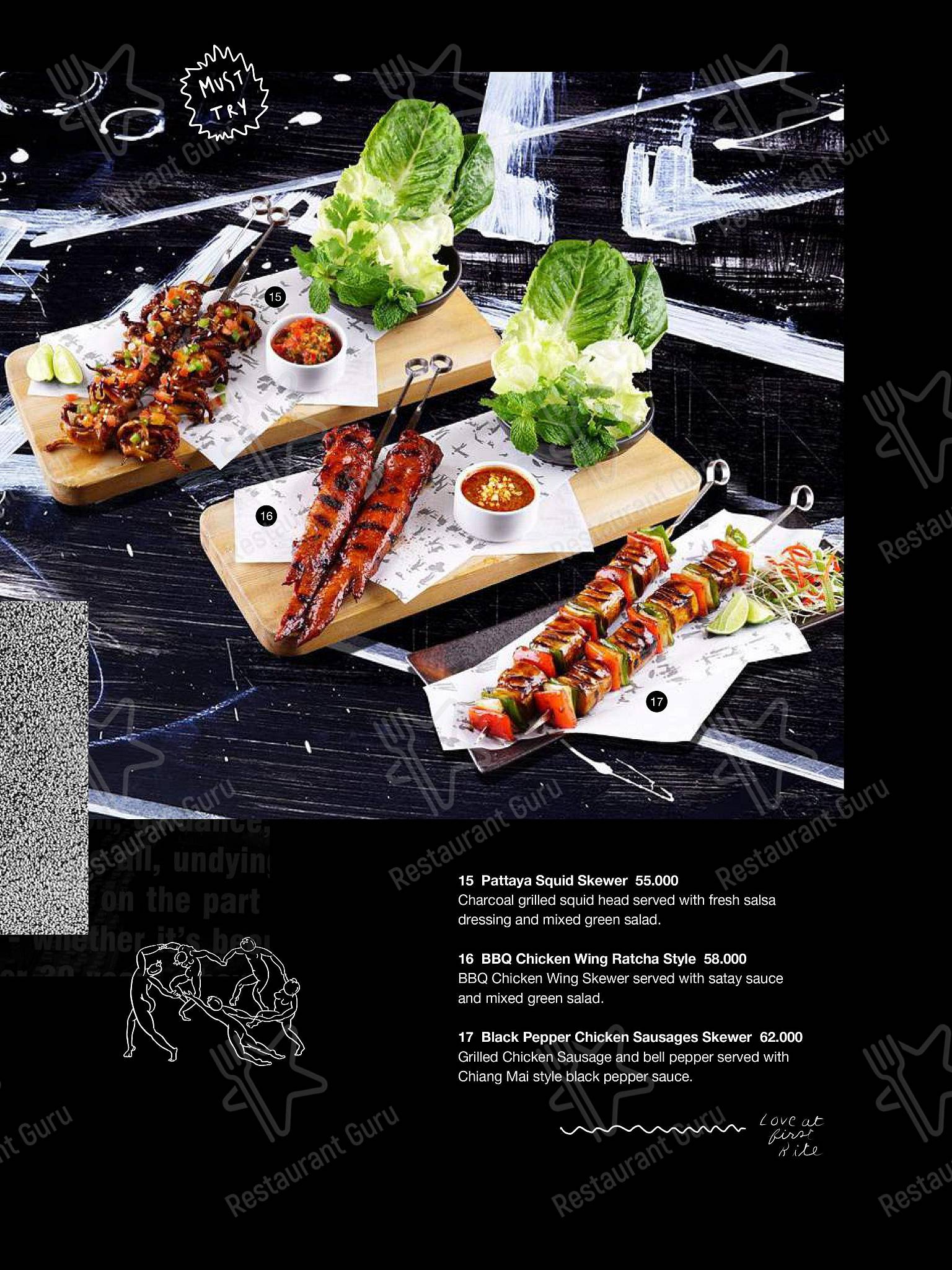 Greyhound Cafe Menteng menu