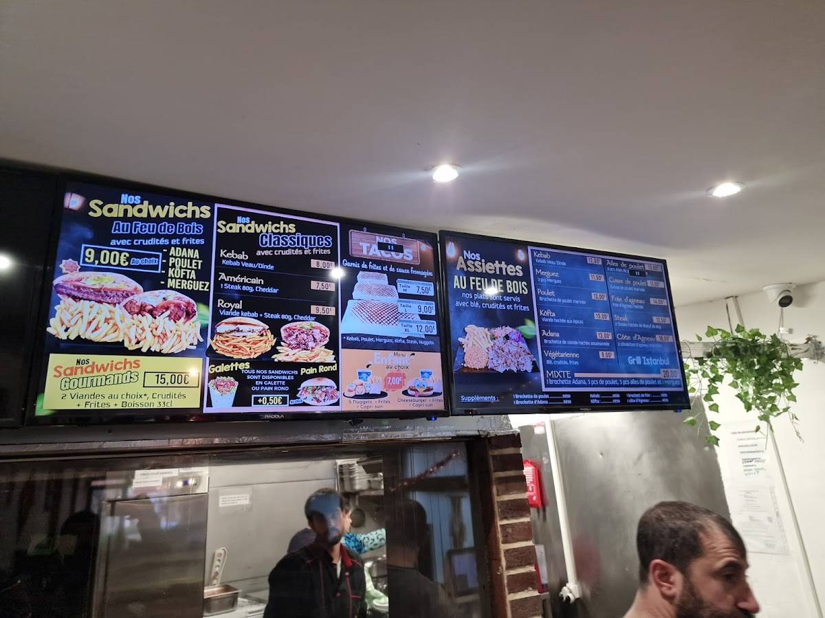 Menu de Grill istanbul
