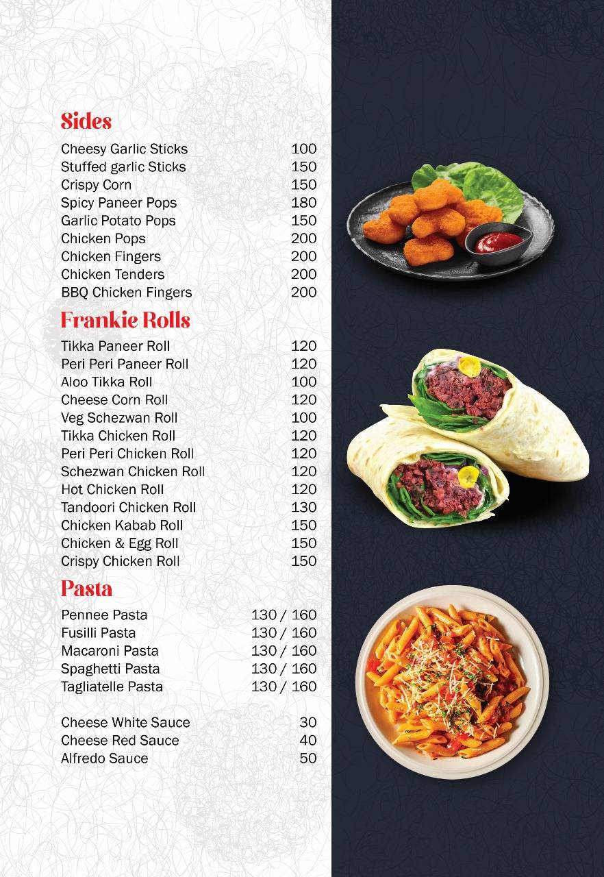 Laziz Pizza menu