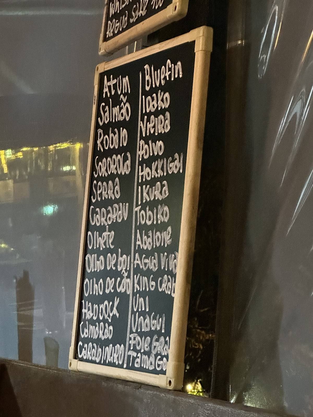 Guru Sushi cardápio