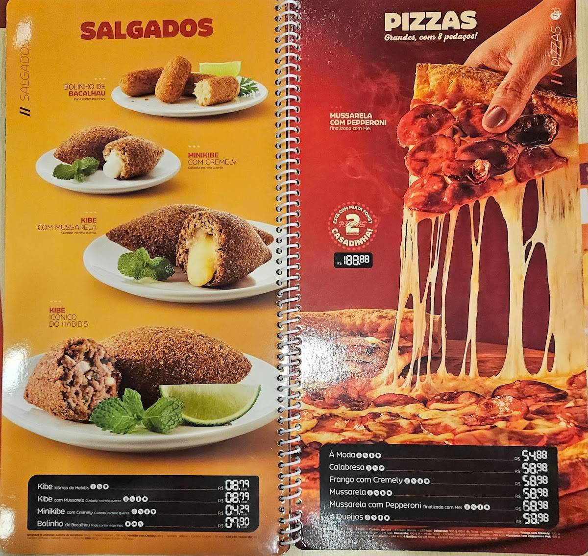 Habib's Blumenau cardápio