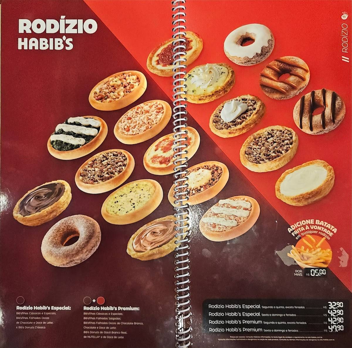 Habib's Blumenau cardápio