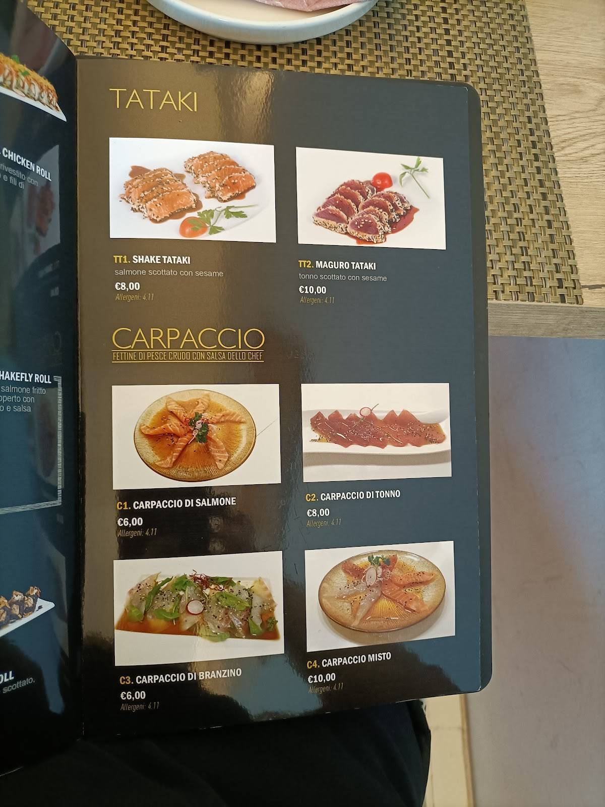 Menu di Hanami 