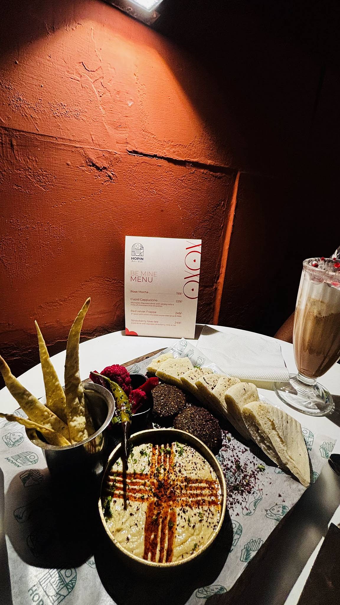 Hopin - Patio Cafe menu