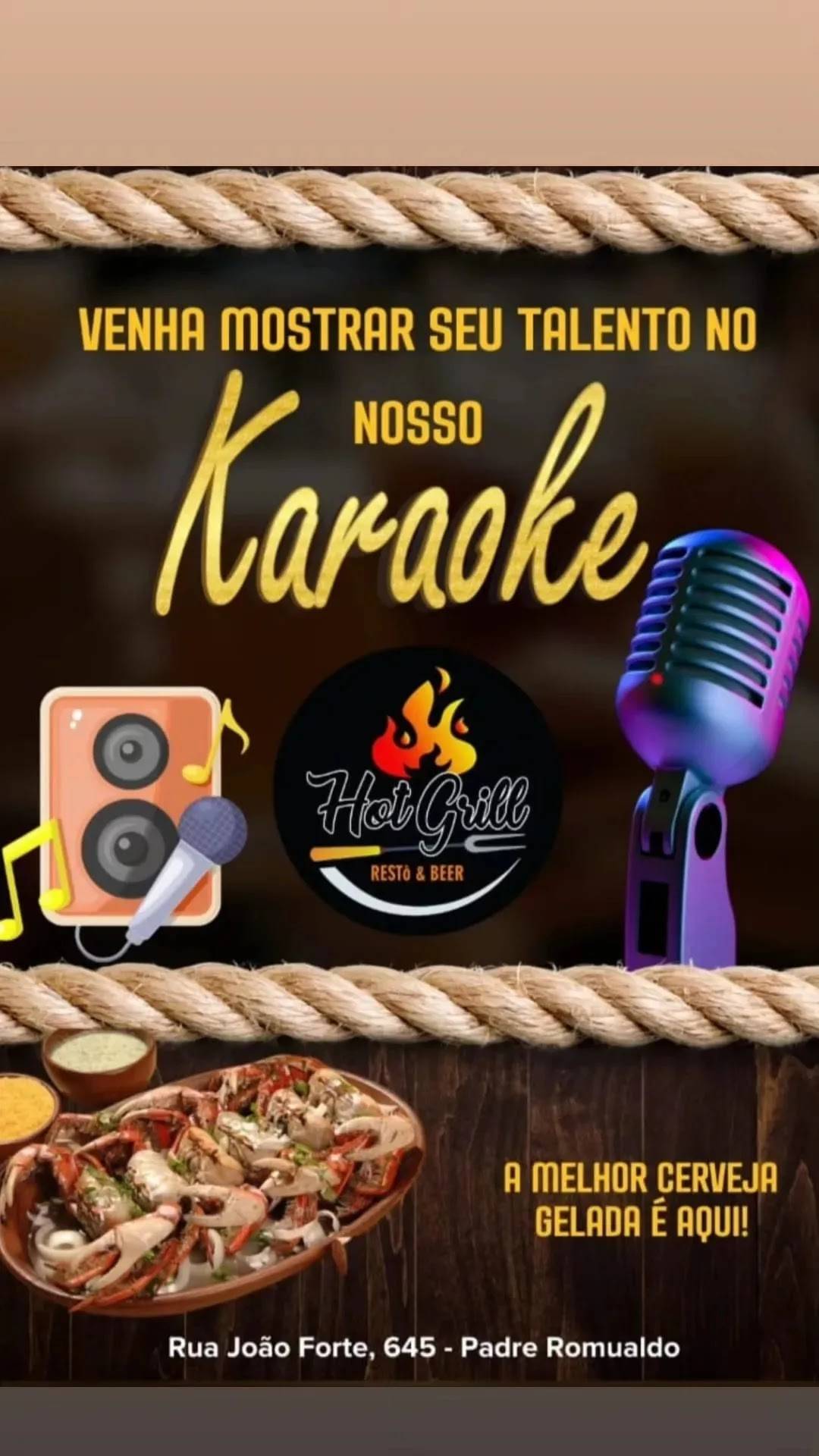 Hot Grill cardápio