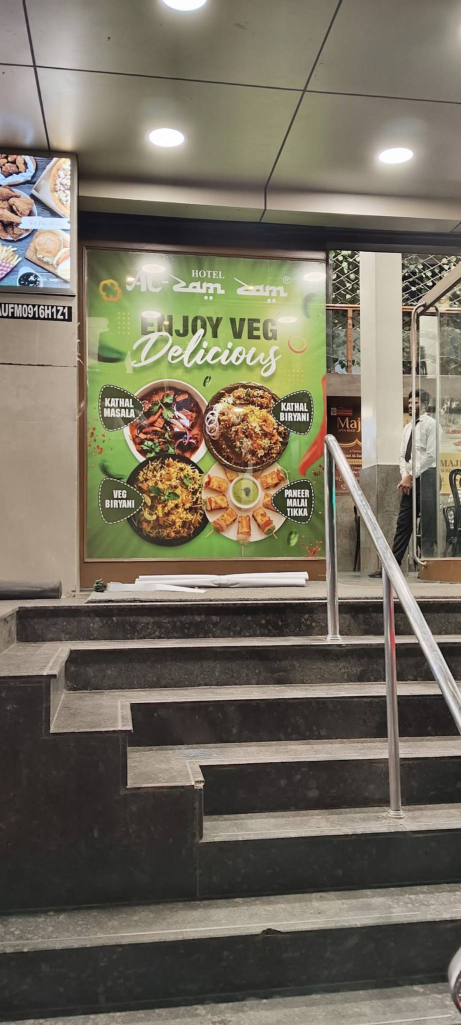 Hotel Al Zam Zam menu