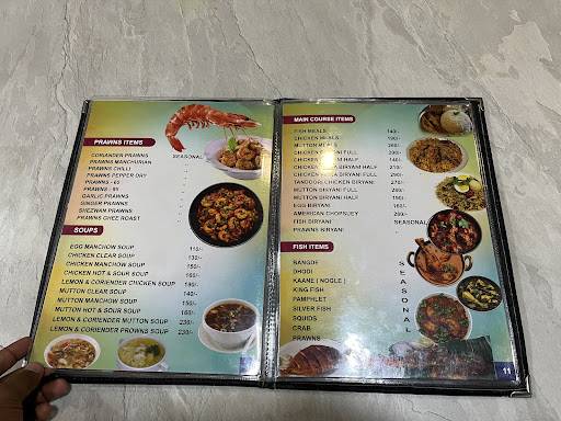 Hotel Delight menu