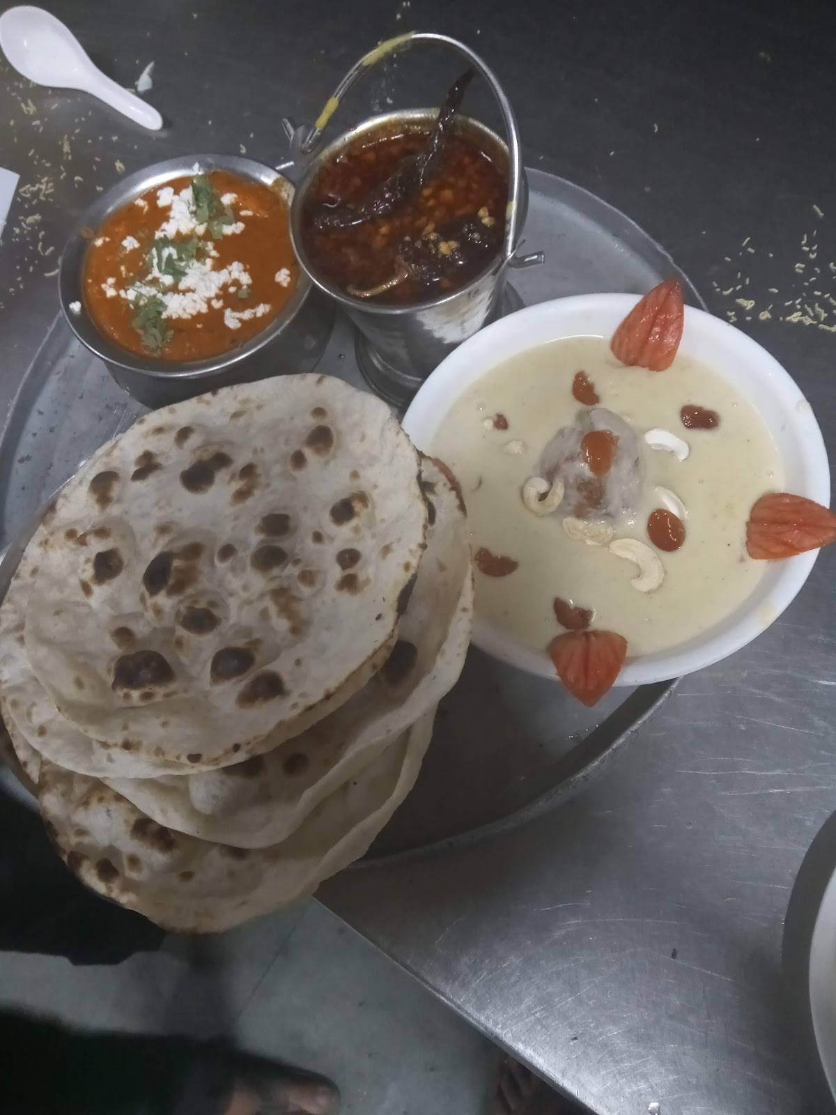 Hotel Srushti menu