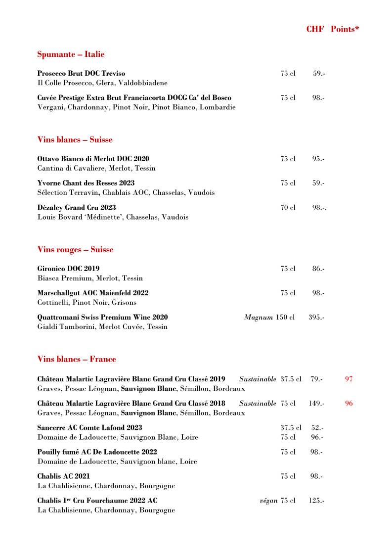 Menu di Hummerbar 