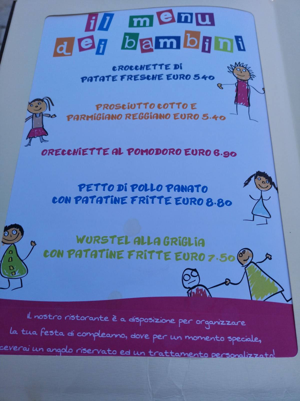 Menu di I Fornelli Di Teresa 