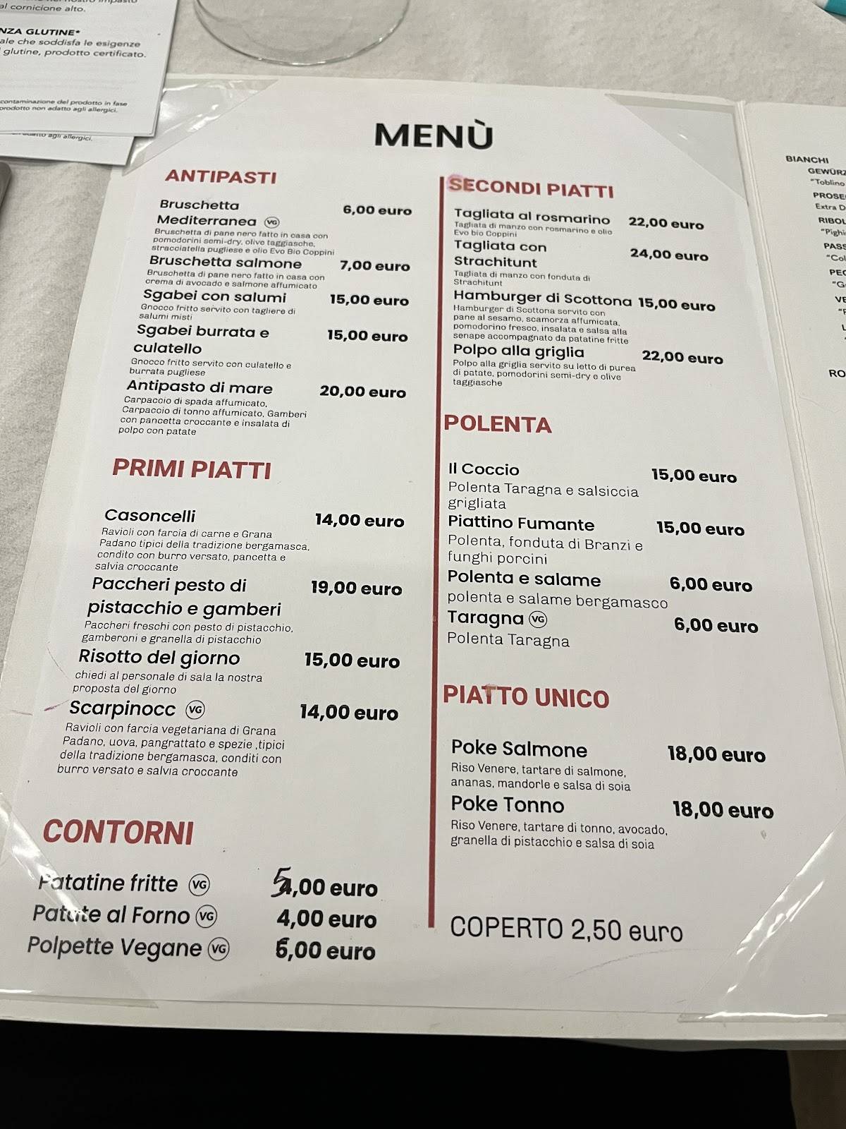 Menu di Il Forno Dell'Oste 