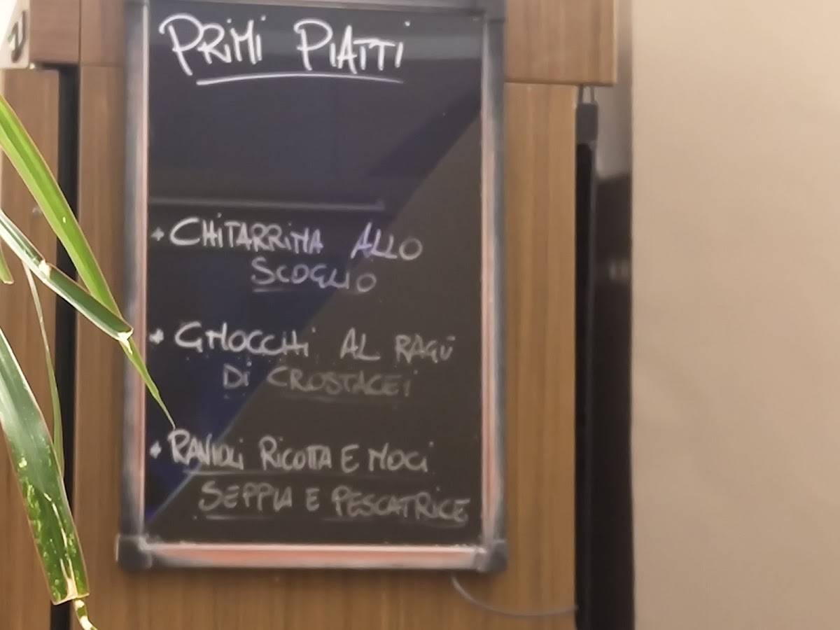 Menu di Il Gambero 