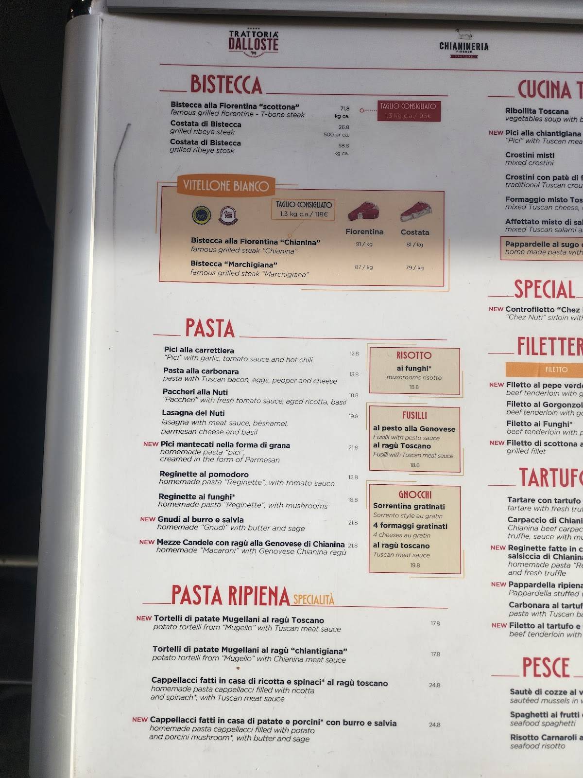 Menu di Il Nutino 