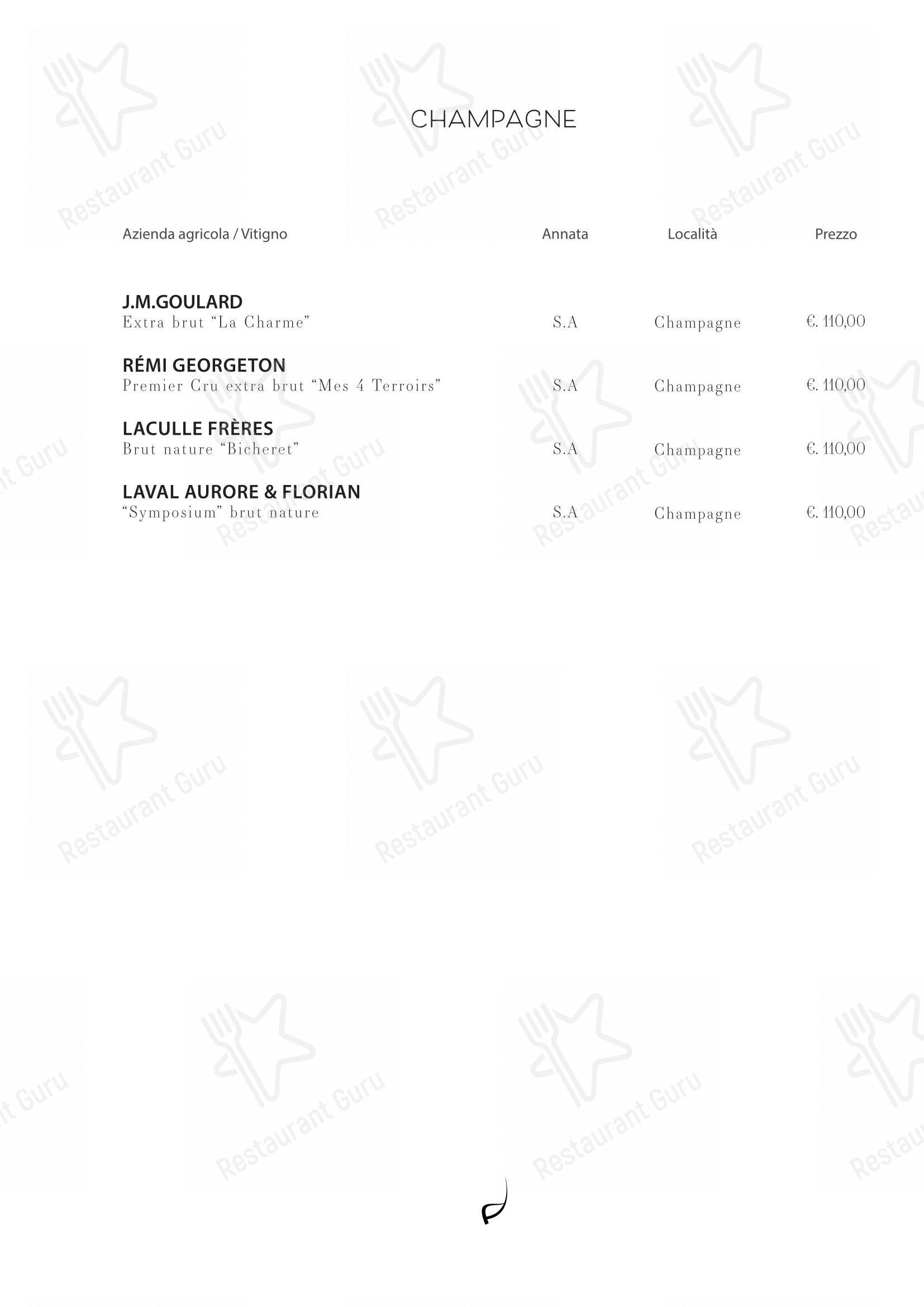 Коктейльная карта per Il Refettorio in Venezia