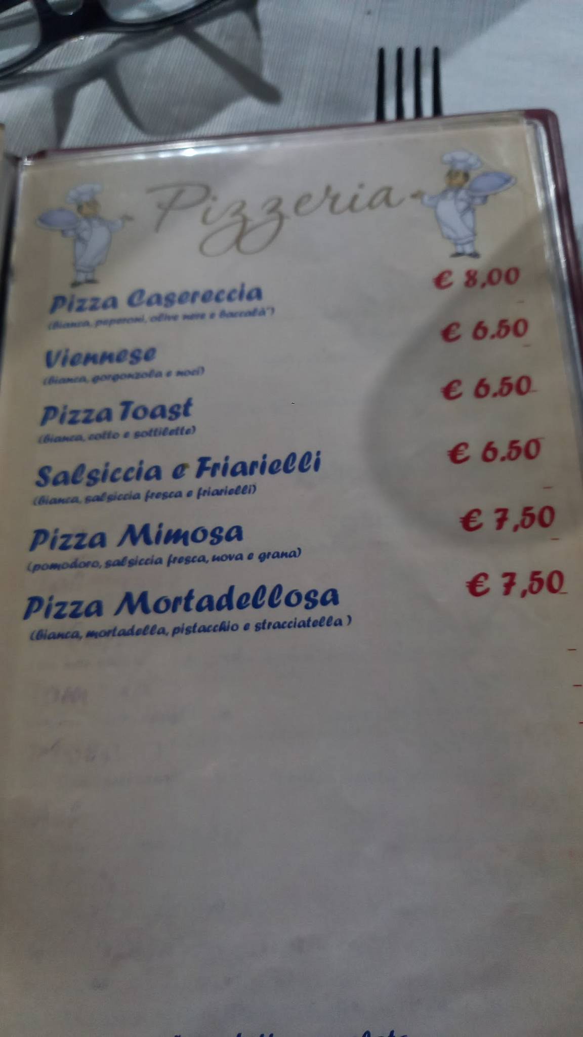 Menu di Il Ritrovo 