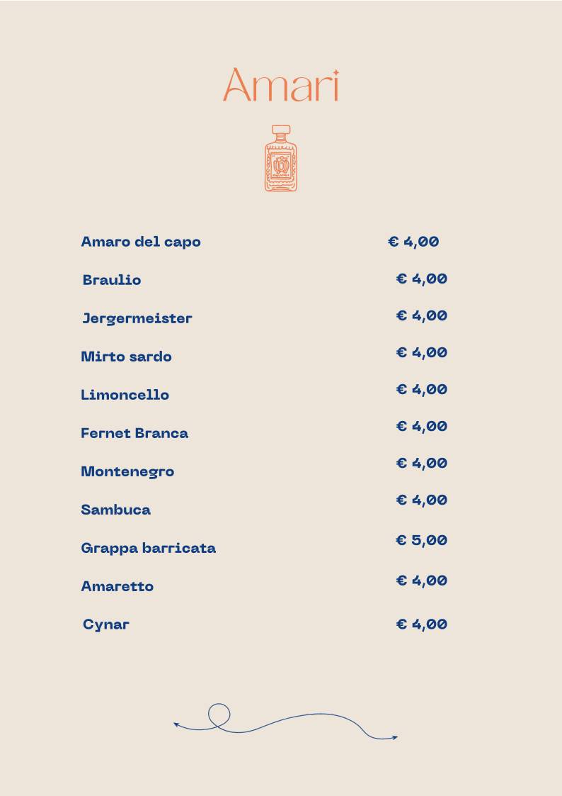Menu di Il mio cocktail & lounge bar 