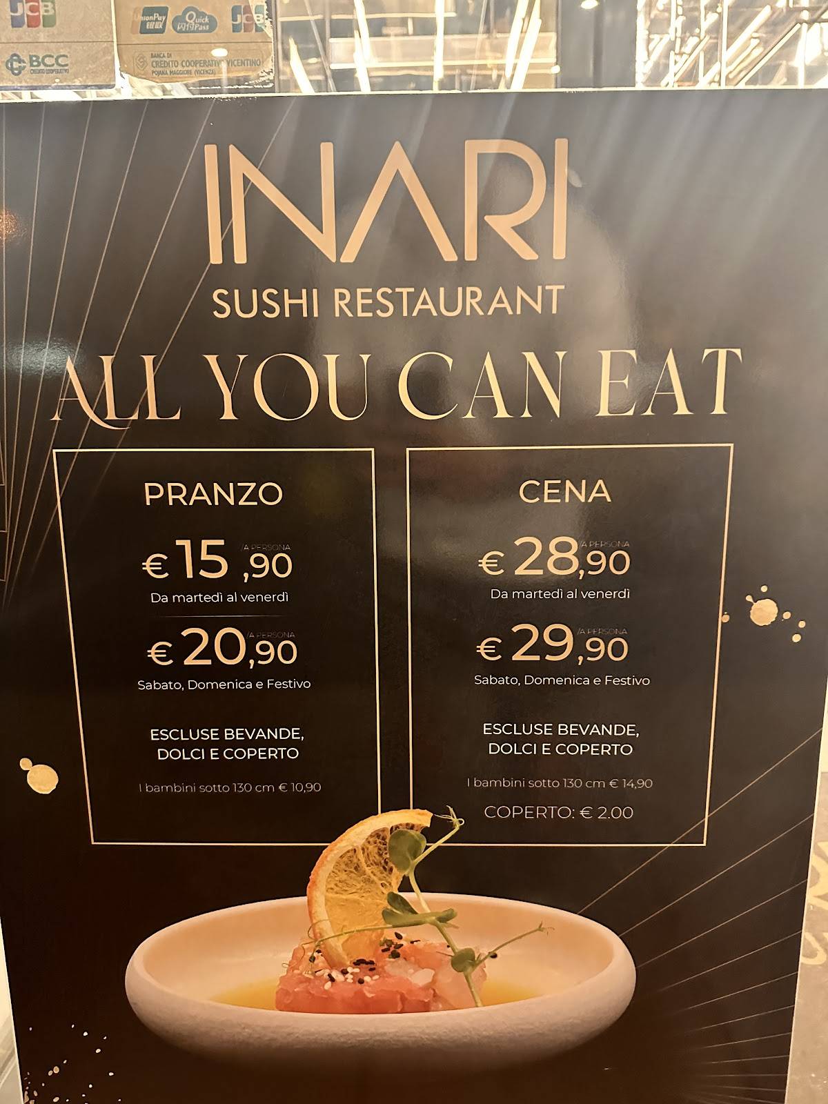 Menu di Inari Sushi 