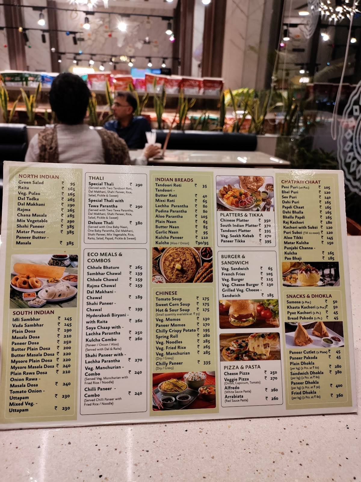 Bikanervala Indore menu