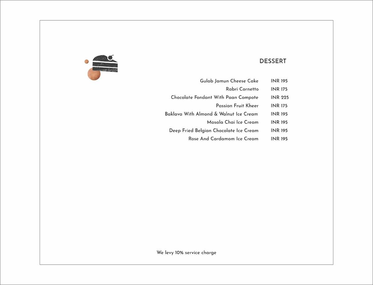 Iso Cafe & Bar menu