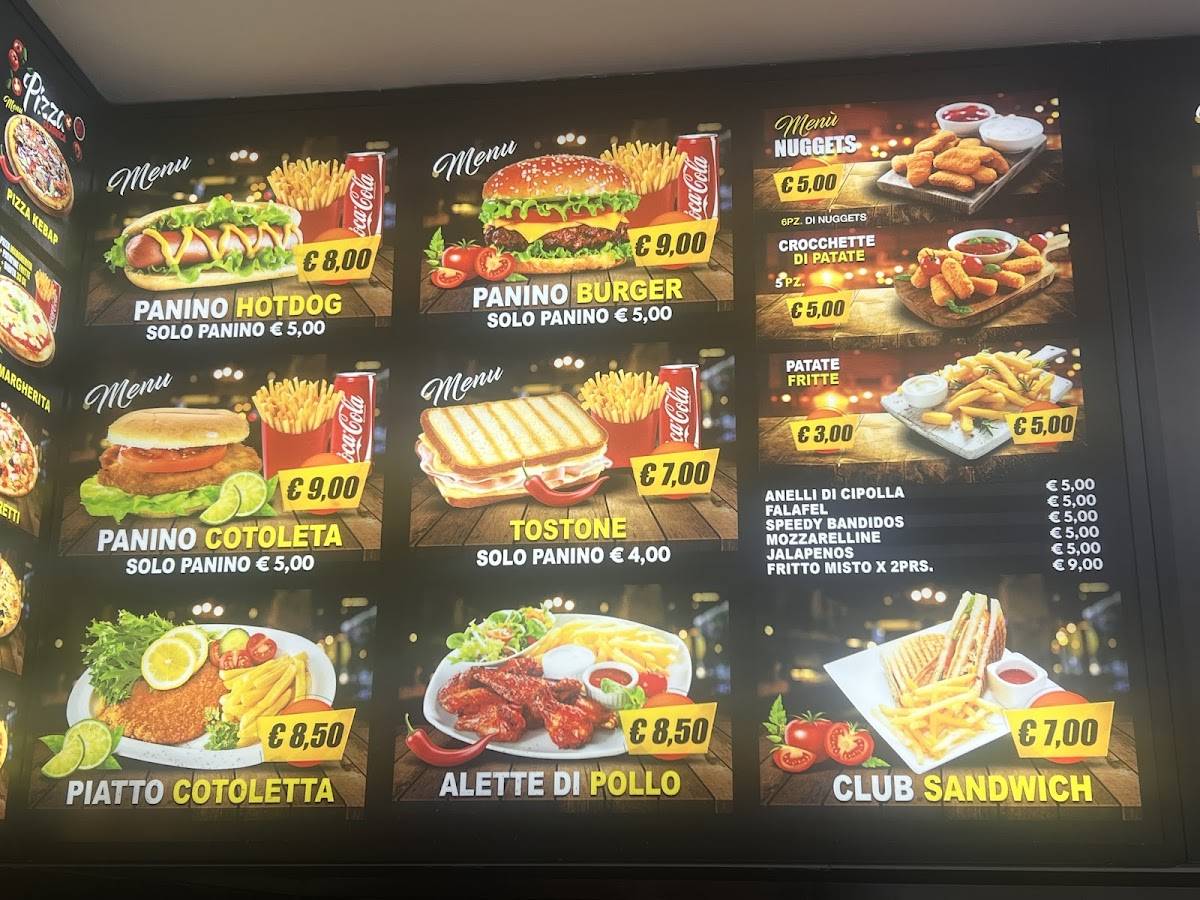 Menu di Istanbul kebab 