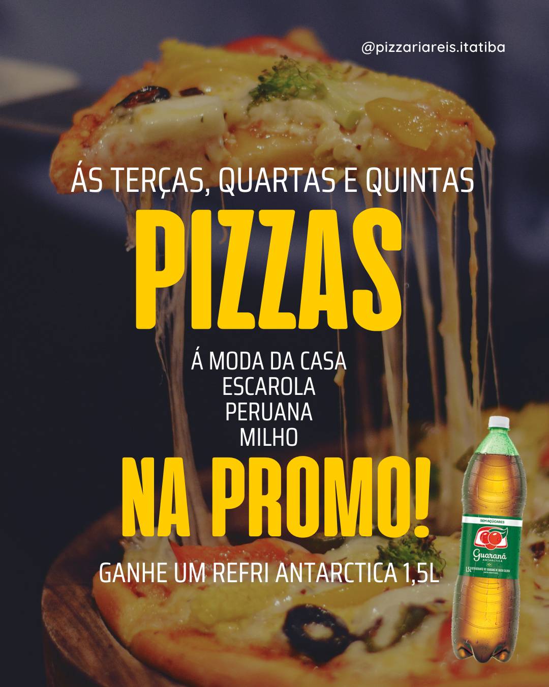 PIZZARIA REIS ITATIBA - DELIVERY cardápio