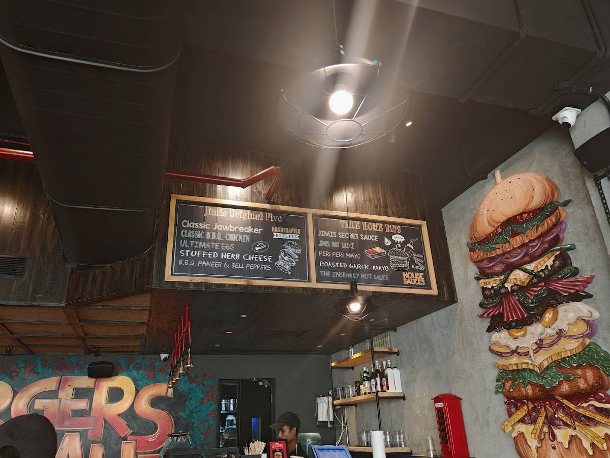 JIMIS BURGER - Thane menu